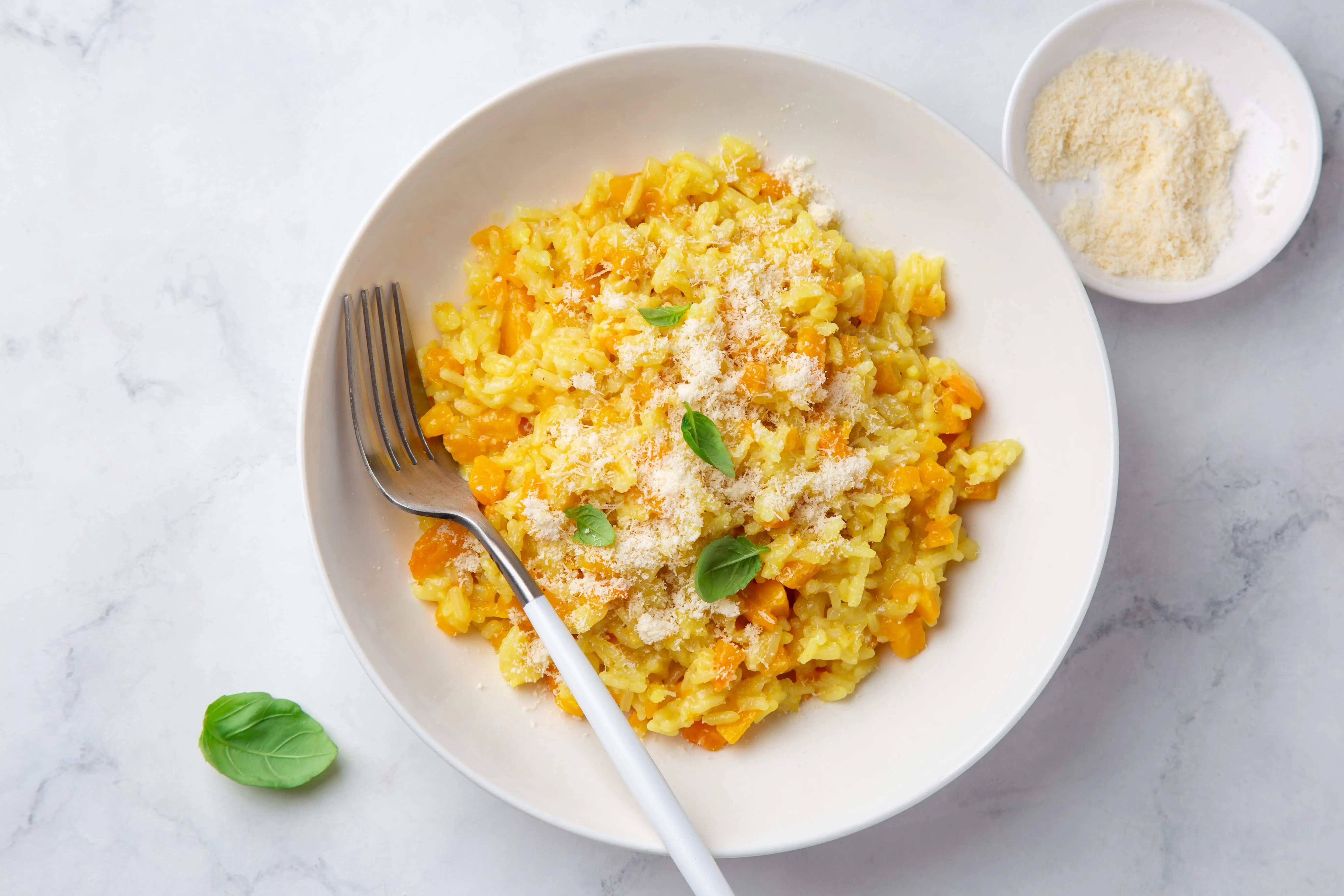 Easy Slow Cooker Butternut Squash Risotto