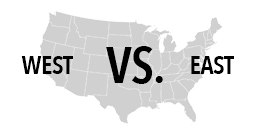 US East vs. West